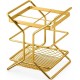 Porta Talher Com Divisórias Piatina Linha Dourado Fosco